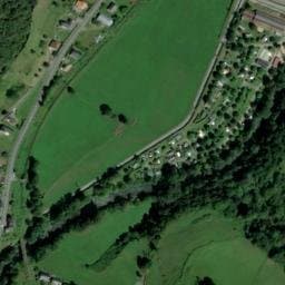 Vue satellite de Camping La Bourie à Bazus-Neste