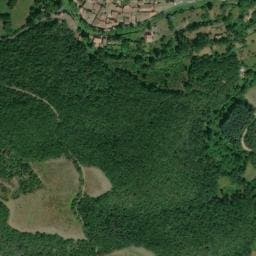 Vue satellite de Aire de bivouac de Termes à Laroque-de-Fa