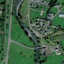 Vue satellite de Camping Municipal Au Pied de l'Aubisque à Gère-Bélesten