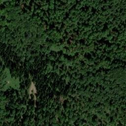 Vue satellite de Refuge des Pradioux à Urau