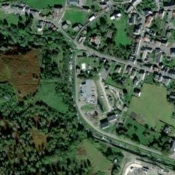 Vue satellite de Aire Laruns, Le Bourg à Gère-Bélesten
