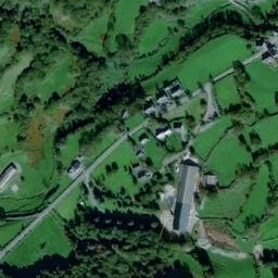 Vue satellite de Aire Naturelle de Lées-Athas à Bedous