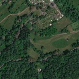 Vue satellite de Aire de camping-car à Gère-Bélesten à Gère-Bélesten
