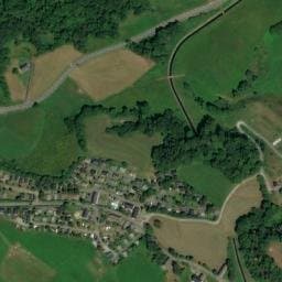 Vue satellite de Camping Lascrouts à Arcizans-Dessus