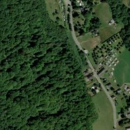 Vue satellite de Camping les Rives de l'Adour à Campan