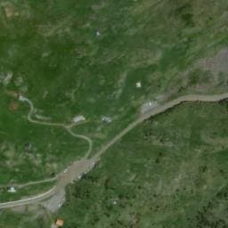 Vue satellite de Cabane du Col de la Pierre Saint Martin à Sainte-Engrâce