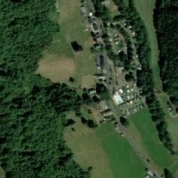Vue satellite de Camping l'Orée des Monts à Campan