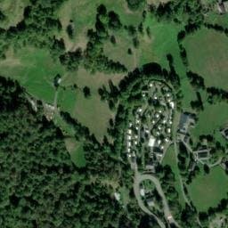 Vue satellite de Camping de Larbey à Pierrefitte-Nestalas