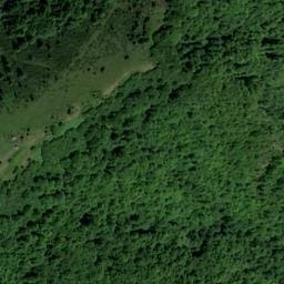 Vue satellite de Courtaou d'Empièye à Campan