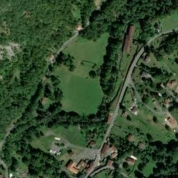 Vue satellite de Aire de camping-car à Mauléon-Barousse à Mauléon-Barousse