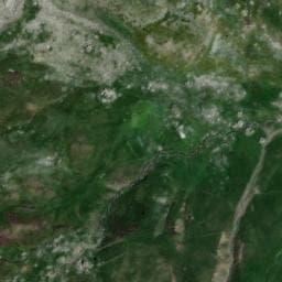 Vue satellite de Cabane du Cap de la Baitch à Lées-Athas