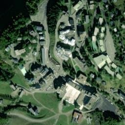 Vue satellite de Chalet-Refuge CAF de Gourette à Béost
