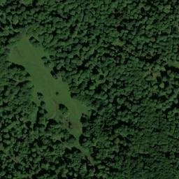 Vue satellite de Cabane de Plaede - Luchonais à Bezins-Garraux