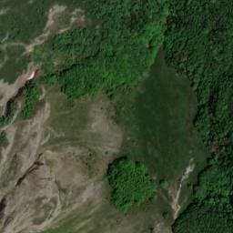 Vue satellite de cabane black isard à Louvie-Soubiron