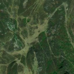 Vue satellite de Cabane de la Hourquette d'Ouscouaou à Beaucens