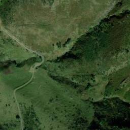 Vue satellite de cabane de Banciole à Pierrefitte-Nestalas