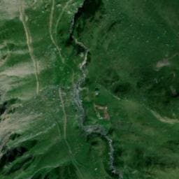 Vue satellite de Cabane de la Coste de Goua à Eaux-Bonnes