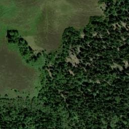 Vue satellite de Ancienne Cabane de Bassia à Ourde