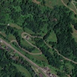 Vue satellite de Aire de Repos à Accous