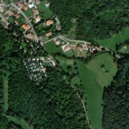 Vue satellite de Aire de camping-car à Soula à Soula