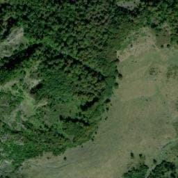 Vue satellite de Cabane de l'Artigue de Sesques à Etsaut