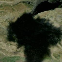 Vue satellite de Cabane de la Hourquette d'Arre à Eaux-Bonnes