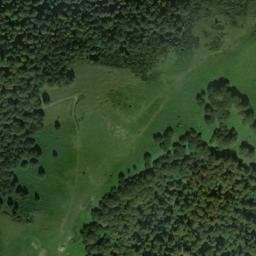 Vue satellite de Cabane de l'Homme Mort à Ganac