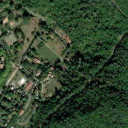 Vue satellite de La Bernède à Rennes-les-Bains