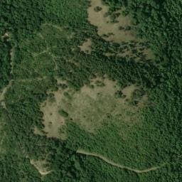 Vue satellite de Refuge forestier de la Sarrat des Taupignes (abri ONF) à Auriac