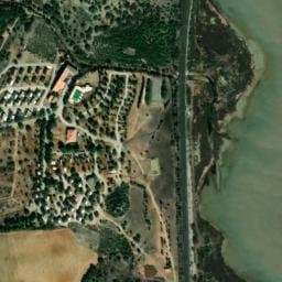 Vue satellite de Le Fun à Fitou