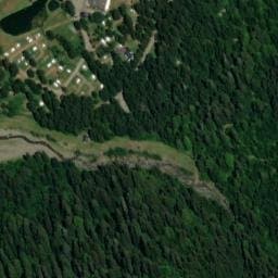 Vue satellite de Camping du Lac d'Estaing à Cauterets