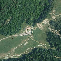 Vue satellite de Refuge de Linza à Lescun