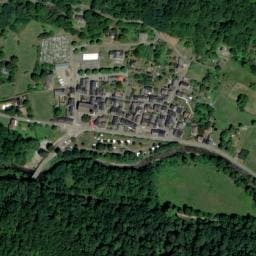 Vue satellite de Camping Municipal de Biert à Aleu