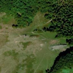 Vue satellite de Cabane du col de l'Arraing à Balacet