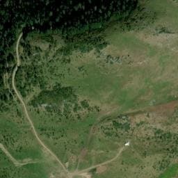 Vue satellite de Cabane de l'Herbe-Soulette à Saint-Lary