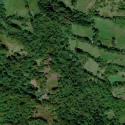 Vue satellite de Source Pla de Hau (Antras) à Antras