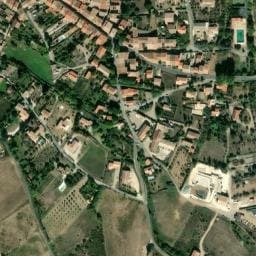 Vue satellite de AIRE DE STATIONNEMENT POUR CAMPING-CARS - CHÂTEAU WIALA à Tuchan