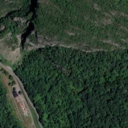 Vue satellite de Aire de repos de la Gare d'Urdos à Accous