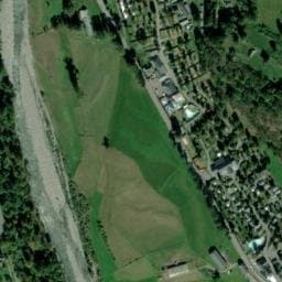 Vue satellite de Camping International à Esquièze-Sère