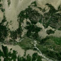 Vue satellite de Cabane de la Pègue à Viey