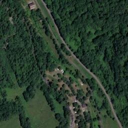 Vue satellite de Camping le Gave d'Aspe à Accous