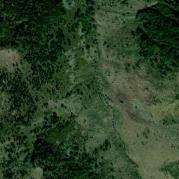 Vue satellite de Cabane de la Baigt de Saint Cours à Etsaut