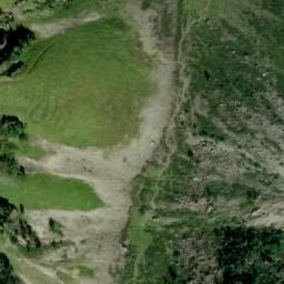 Vue satellite de Toue de Cétira à Cauterets