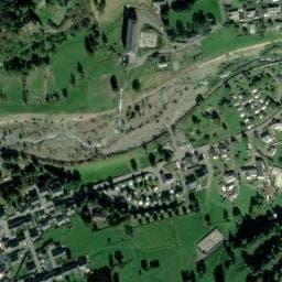 Vue satellite de Camping le Bergons à Esquièze-Sère