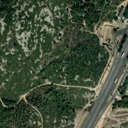 Vue satellite de Aire de Fitou (2) à Fitou