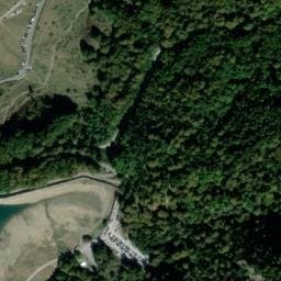 Vue satellite de Parking de Bious-Artigues à Laruns
