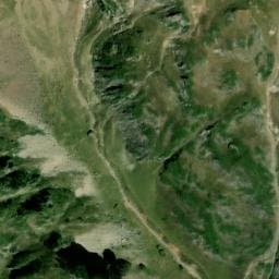 Vue satellite de Fontaine de Coulariot à Aulon