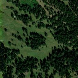 Vue satellite de Cabanes d'Artigue Longue à Bourg-d'Oueil