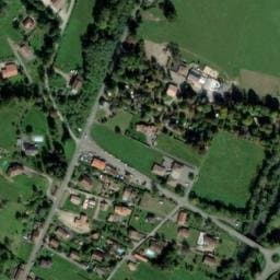 Vue satellite de Camping Le Haut Salat à Oust