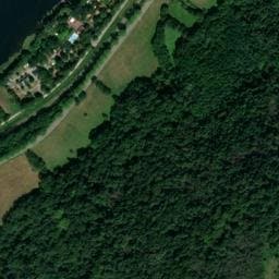 Vue satellite de Camping du Lac Mercus à Arignac